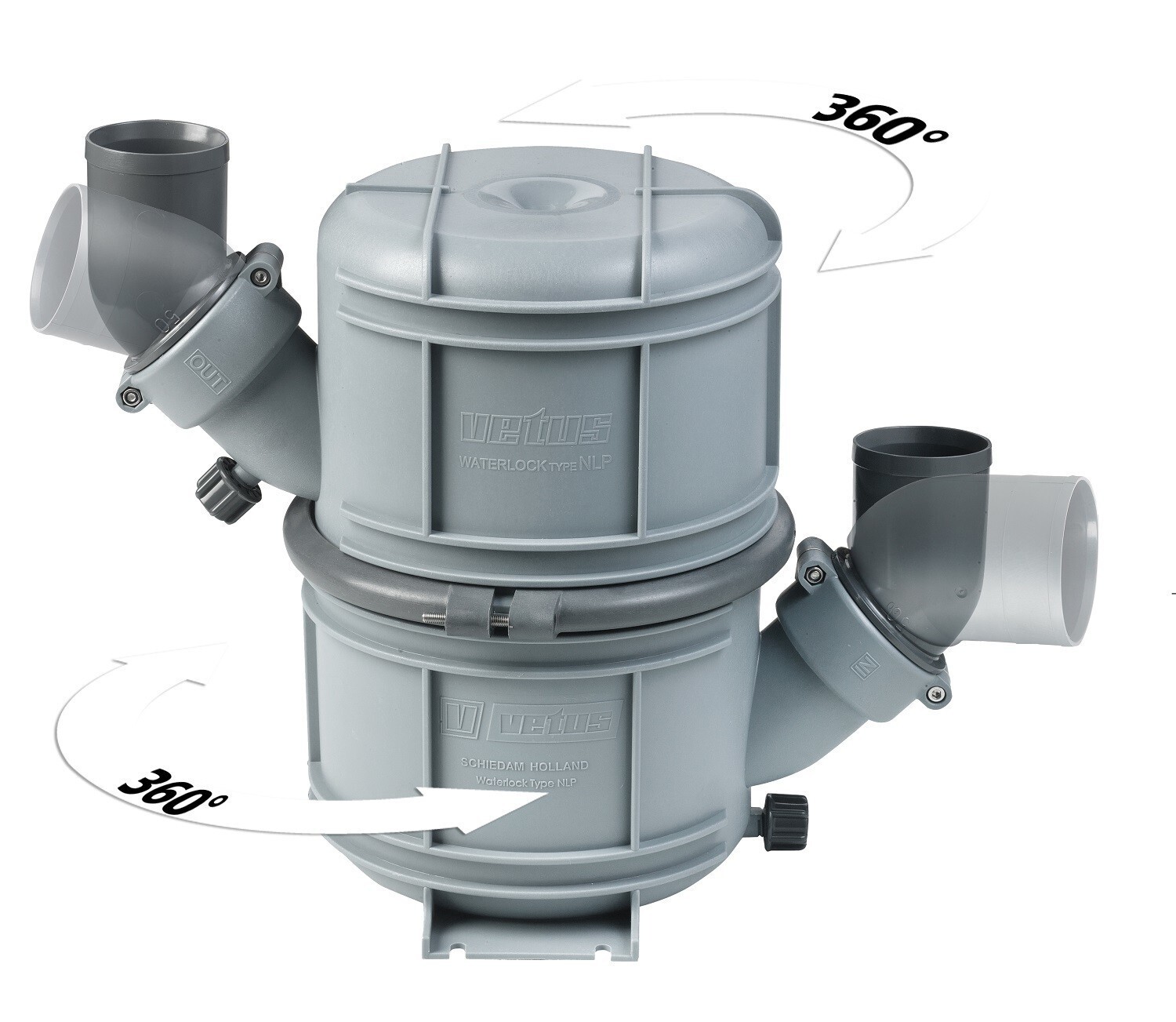 Vetus NLP50 Waterlock Muffler Marine Engine Exhaust Systems