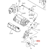Yanmar Freshwater Hose 129671-49220