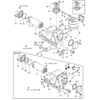 Yanmar Fresh Water Cooler Assembly 129170-44900