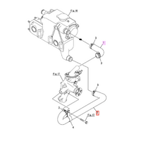 Yanmar 3JH5E Freshwater Hose Kit