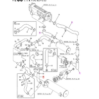 Yanmar 6LP-STE Seawater Hose Kit