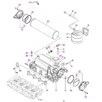 Yanmar Heat Exchanger 129672-44900