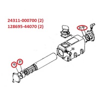 Yanmar Gasket Kit for 3GM30F Cooler