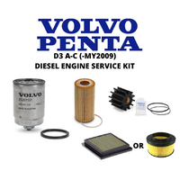 Volvo Penta D3 A-C (-MY2009) Service Kit