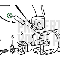 Volvo Penta 3-Blade Folding Propeller Pins