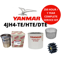 Yanmar 4JH4-TE/HTE/DTE Complete 250 Hour Service Kit