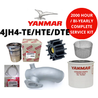 Yanmar 4JH4-TE/HTE/DTE Complete 2000 Hour Service Kit