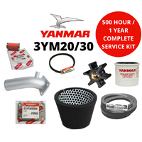 Yanmar 2-3YM Complete 500 Hour Service Kit