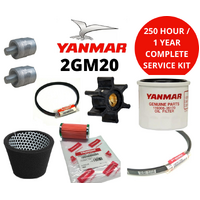 Yanmar 2GM20 Complete 250 Hour Service Kit