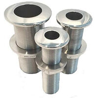 S/S Skin Fitting Thru-Hull Fittings BSP thread 3/4"