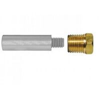 Engine Zinc Anode Pencil with Brass Plug
