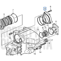 Volvo Penta Heat Exchanger Cap 3842021