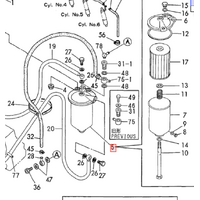 Yanmar Fuel Filter Assembly 41650-550310