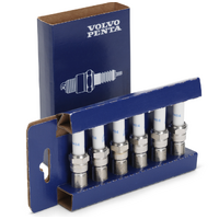 Volvo Penta Spark Plug Kit (6) 22431179
