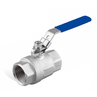 316 S/S Ball Valve 2PC 3/8"