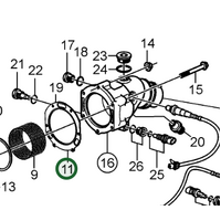 Volvo Penta Exhaust Riser Gasket 21591352