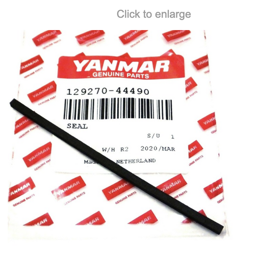 Yanmar Heat Exchanger Seal Strip 129270-44490